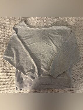 AE Basic Light Gray Crewneck Sweater